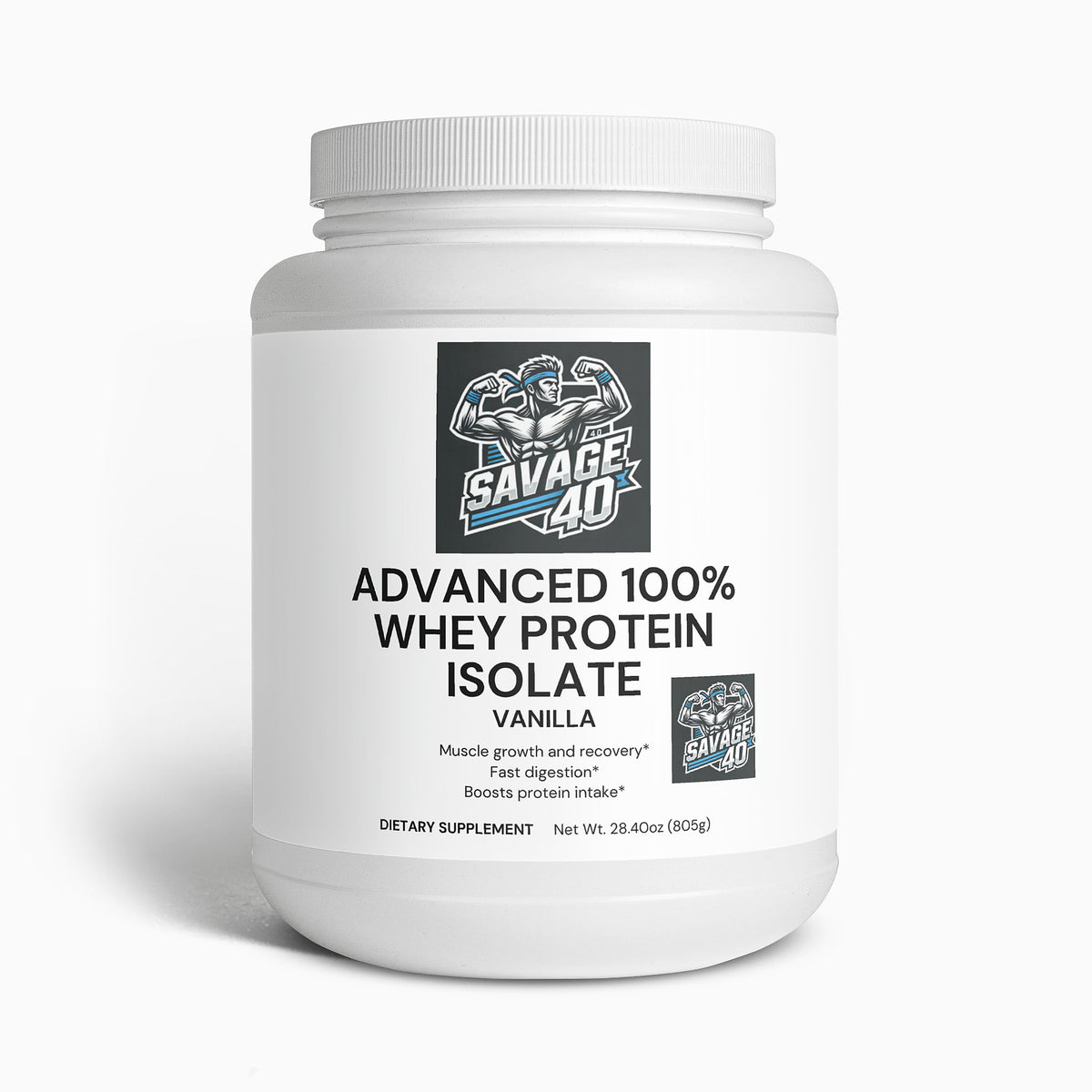 Advanced 100% Whey Protein Isolate (Vanilla)